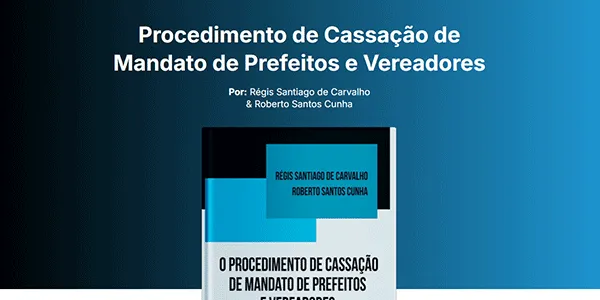 Página inicial do site Cassação de Mandato